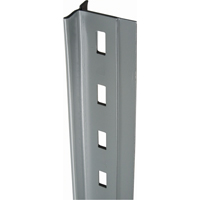 Montant en T pour rayonnage enclenchable Interlok, Acier, Hauteur 112" TGS INDUSTRIEL