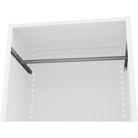 Support pour barre de suspension de rayonnage enclenchable Interlok TGS INDUSTRIEL