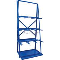 R&acirc;telier de rangement pour barre, Vertical, 3 Niveaux, 36" la x 24" p x 84" h, 3000 lb Cap. TGS INDUSTRIEL