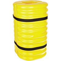 Protecteur de colonne, Ouverture int&eacute;rieure 10" x 10"/10" x 10", 24" lo x 24" la x 42" h, Jaune TGS INDUSTRIEL