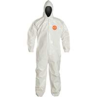 Combinaisons Tychem 4000, Grand, Blanc TGS INDUSTRIEL