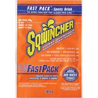 Sqwincher&reg; Boisson de r&eacute;hydratation Fast Pack, Emballage-portion, Orange TGS INDUSTRIEL