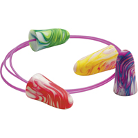 SparkPlugs&reg; Foam Earplugs, Bulk - Box, Corded TGS INDUSTRIEL