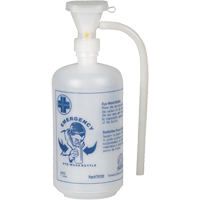 Bouteille pour douche oculaire avec coquille oculaire, Bouteille Vide, 32 oz TGS INDUSTRIEL