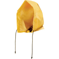 Neo-Slick Chemical & Acid Resistant Rain Hood, One Size, Yellow, PVC TGS INDUSTRIEL