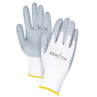 Gants l&eacute;gers enduits et respirants, 11/2T-Grand, R&ecirc;vetement Mousse de nitrile, Calibre 13, Enveloppe en Polyester TGS INDUSTRIEL