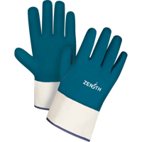 Gants &agrave; poignet de s&eacute;curit&eacute; de poids lourd, 11/2T-Grand, R&ecirc;vetement Nitrile, Enveloppe en Coton TGS INDUSTRIEL