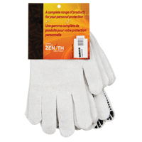 Dotted String Knit Gloves, Poly/Cotton, Single Sided, 7 Gauge, Large TGS INDUSTRIEL