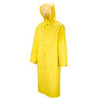 Tornado Long Coat, PVC, 5X-Large, Yellow TGS INDUSTRIEL