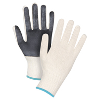 Gants en tricot &agrave; paume enduite, Poly/coton, Un c&ocirc;t&eacute;, Calibre 7, T-Grand TGS INDUSTRIEL