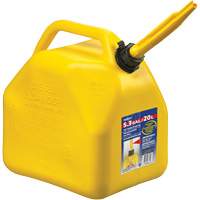 Jerricans, 5,3 gal. US/20,06 L, Jaune, Conformes aux normes CSA/ULC TGS INDUSTRIEL
