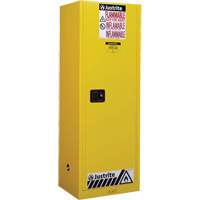 Armoire de s&eacute;curit&eacute; pour produits inflammables EX Slimline Sure-Grip , 22 gal., 1 Porte(s), 23,25" La x 65" h x 18" p TGS INDUSTRIEL