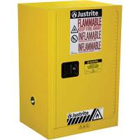Armoire de s&eacute;curit&eacute; compacte pour produits inflammables EX Sure-Grip, 12 gal., 1 Porte(s), 23,25" La x 35" h x 18" p TGS INDUSTRIEL