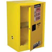 Armoire de s&eacute;curit&eacute; compacte pour produits inflammables EX Sure-Grip, 12 gal., 1 Porte(s), 23,25" La x 35" h x 18" p TGS INDUSTRIEL