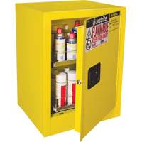 Armoire de s&eacute;curit&eacute; d'&eacute;tabli pour produits inflammables EX Sure-Grip, 24 gal., 1 Porte(s), 21" La x 27" h x 18" p TGS INDUSTRIEL