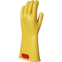 Gants isolants en caoutchouc naturel jaune, ASTM classe 0, Taille 8, 11" lo TGS INDUSTRIEL
