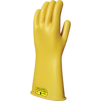 Gants isolants en caoutchouc naturel jaune, ASTM classe 2, Taille 8, 14" lo TGS INDUSTRIEL
