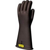 Gants isolants en caoutchouc naturel noir, ASTM classe 2, Taille 8, 16" lo TGS INDUSTRIEL