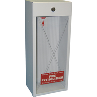 Surface-Mounted Fire Extinguisher Cabinets, 8.5" W x 20.5" H x 6" D TGS INDUSTRIEL