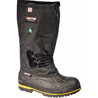 Bottes De Travail D'Hiver Driller, Caoutchouc oarpr&egrave;ne, Embout Acier, Semelle R&eacute;sistant aux perforations, Pointure 7 TGS INDUSTRIEL