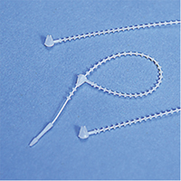 Options de finition pour &eacute;tiquettes - attaches en billes de nylon TGS INDUSTRIEL