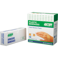 Bandages, Rectangular/Square, 3", Plastic, Sterile TGS INDUSTRIEL