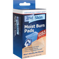 2nd Skin&reg; Moist Burn Pads, 1-1/2" x 2", Class 2 TGS INDUSTRIEL