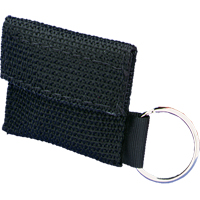 CPR Faceshields In Pouch with Key Ring, Single Use Faceshield, Class 2 TGS INDUSTRIEL