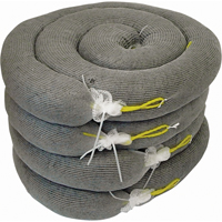 Premium Sorbent Boom, Universal, 10' L x 5" W, 35 Gal. Absorbancy, 4 /Pack TGS INDUSTRIEL