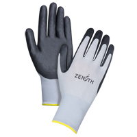 Gants l&eacute;gers enduits et respirants, 11/2T-Grand, R&ecirc;vetement Mousse de nitrile, Calibre 13, Enveloppe en Polyester TGS INDUSTRIEL