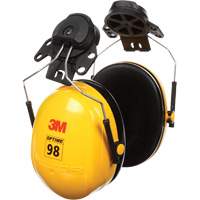 Serres-t&ecirc;tes de s&eacute;rie Peltor Optime 98, Fixation pour casque, 23 NRR dB TGS INDUSTRIEL