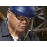 Harnais de t&ecirc;te avec visi&egrave;re, Polycarbonate, Suspension Rochet TGS INDUSTRIEL