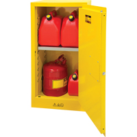 Armoire pour produits inflammables, 16 gal., 1 Porte(s), 23" La x 44" h x 18" p TGS INDUSTRIEL