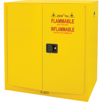 Armoire pour produits inflammables, 30 gal., 2 Porte(s), 43" La x 44" h x 18" p TGS INDUSTRIEL
