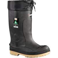 Bottes de s&eacute;curit&eacute; Titan, Caoutchouc oarpr&egrave;ne, Embout Acier, Semelle R&eacute;sistant aux perforations, Pointure 7 TGS INDUSTRIEL