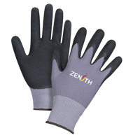 ZX-1 Premium Touchscreen Compatible Gloves, 10/X-Large, Nitrile/Foam Nitrile Coating, 15 Gauge, Nylon Shell TGS INDUSTRIEL