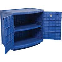 Armoire en poly&eacute;thyl&egrave;ne pour produits corrosifs et acides, 24 gal., 36" x 35" x 25" TGS INDUSTRIEL