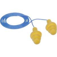 E-A-R Ultrafit Premolded Earplugs, Corded, Bulk - Polybag, 25 dB NRR, One-Size TGS INDUSTRIEL