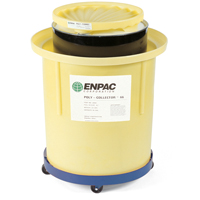 Poly-Collector 66 avec baril en acier, 32,5" dia. x 42" h, Cap. de d&eacute;versement 70 gal. US TGS INDUSTRIEL