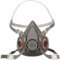 Respirateur r&eacute;utilisable &agrave; demi-masque s&eacute;rie 6000, Thermoplastique, Grand TGS INDUSTRIEL