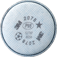 2000 Series Respirator Prefilters, Particulate Filter, P95 Filter TGS INDUSTRIEL
