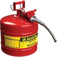 Bidons s&eacute;curitaires AccuFlow, Type II, Acier, 1 gal. US, Rouge, Homologu&eacute; FM/List&eacute; UL/ULC TGS INDUSTRIEL