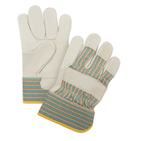 Abrasion-Resistant Fitter's Gloves, Medium, Grain Cowhide Palm TGS INDUSTRIEL