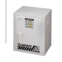 Armoires solides en poly&eacute;thyl&egrave;ne pour acides, 6 x 0,66043 gal., 17" x 22" x 17" TGS INDUSTRIEL