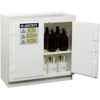 Armoires solides en poly&eacute;thyl&egrave;ne pour acides, 6 x 0,66043 gal., 36" x 35,75" x 21,75" TGS INDUSTRIEL