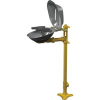 Halo Face/Eyewash Stations, Pedestal Installation, Stainless Steel Bowl TGS INDUSTRIEL