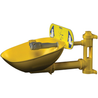 Halo Eyewash Stations, Wall-Mount Installation, Plastic Bowl TGS INDUSTRIEL