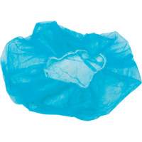 Bonnets bouffants non tiss&eacute;s, Polypropyl&egrave;ne, 21"/Grand, Bleu TGS INDUSTRIEL