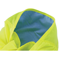 Chill-Its&reg; 6710CT Cooling Triangle Hats, High Visibility Lime-Yellow TGS INDUSTRIEL