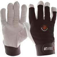 Gants antivibrations Air Glove, Taille Moyen, Paume Cuir perl&eacute; TGS INDUSTRIEL